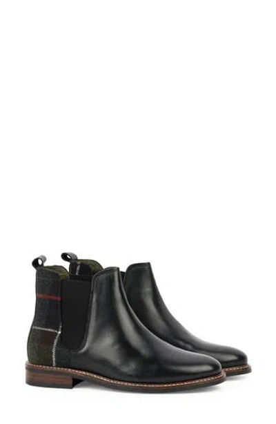Barbour Sloane Chelsea Boot In Black/classic