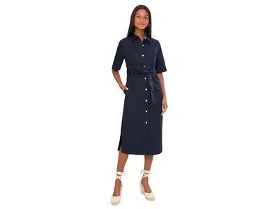 Barbour Sloane Midi Dress In Blue