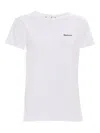 Barbour Saltford Logo Embroidered T-shirt In White