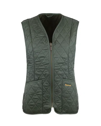 Barbour Smanicato Betty Liner Dark Olive In Multi