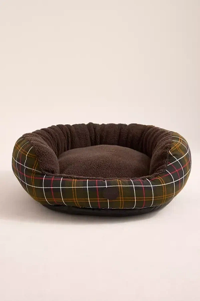 Barbour Snuggle Dog Bed 35" In Green