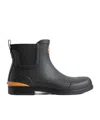 Barbour Abbeyfield Elasticated-panel Ankle Boots In Black