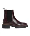 Barbour Solid Color Chelsea Boots In Black