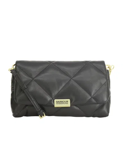 Barbour Solid Color Shoulder Bag In Pattern