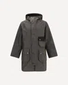 Barbour Solway Trench Waxed Coat In Brown
