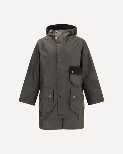 BARBOUR SOLWAY TRENCH WAXED COAT