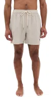 Barbour Somerset Swim Shorts 5.5 Washed Stone In Washed Stone