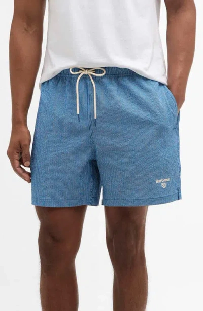 Barbour Somerset Swim Trunks In Black