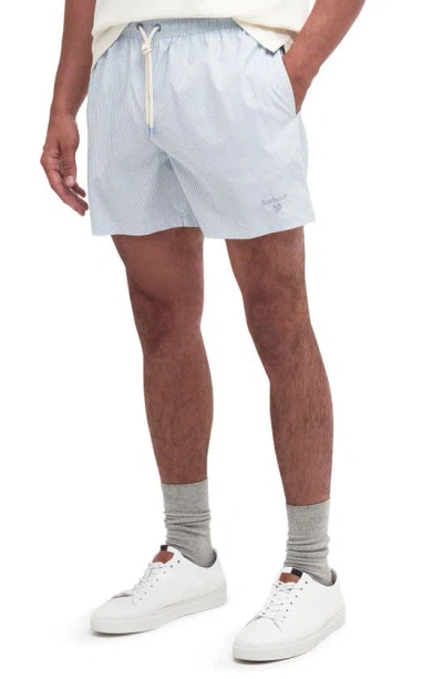 Barbour Men's Somerset Swim Trunks In Sky Blue