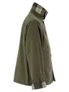 Barbour Spey - Lightweight Jacket With Tartan Lining In Military Green