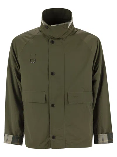 BARBOUR BARBOUR SPEY LIGHTWEIGHT JACKET WITH TARTAN LINING