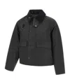 Barbour Spey Slim Waxed Jacket In Black