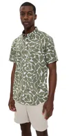 Barbour Spillroad Short Sleeve Tailored Shirt Light Moss
