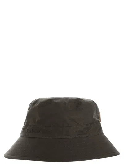 Barbour Sporthut Wax - Hat In Green