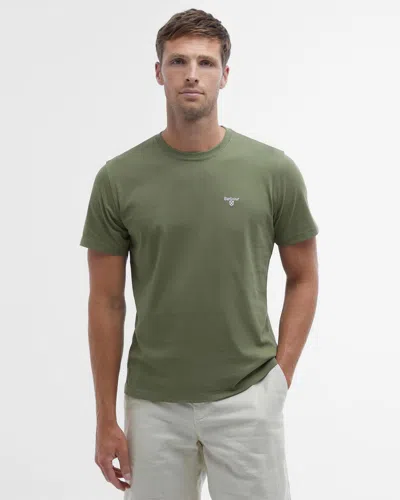 Barbour Sports Mens T-shirt In Green