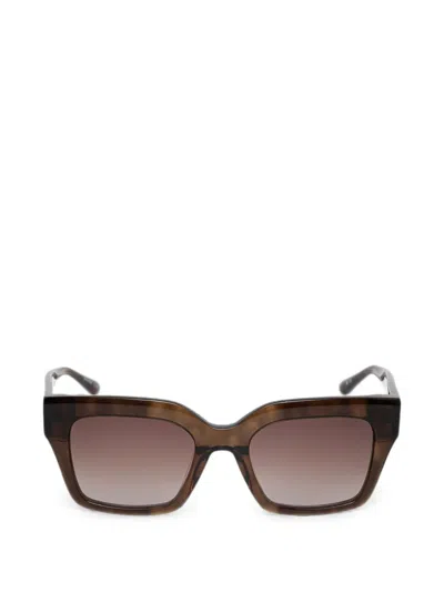 Barbour Square-frame Sunglasses In Brown