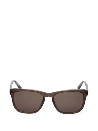 Barbour Square-frame Sunglasses In Brown
