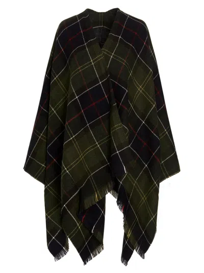 Barbour Staffin Tartan Serape Capes Multicolor