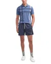 Barbour Staple Logo 5 Swim Shorts In Navy