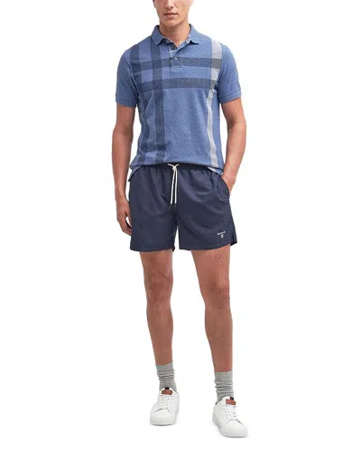 Barbour Staple Logo 5 Swim Shorts In Navy