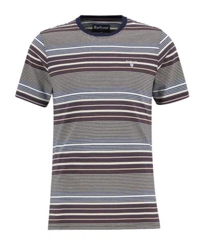 Barbour Steelrigg  Striped T-shirt In Multi