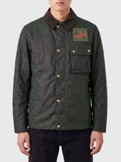 Barbour Steve Mcqueen Workers Waxed Jacket In Green
