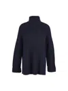 Barbour Stitch Cape In Navy In Blue