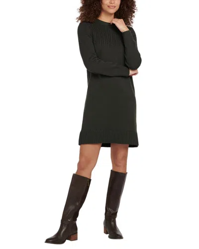 Barbour Stitch Dress In Green