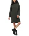 BARBOUR BARBOUR STITCH WOOL-BLEND KNEE-LENGTH DRESS