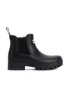 Barbour Womens Clifton Wedge Chelsea Wellington Boots In Bk11