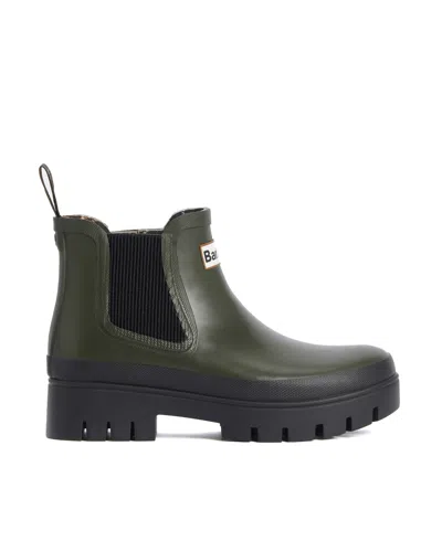 BARBOUR CHELSEA BOOT WELLY BOOT OLIVE