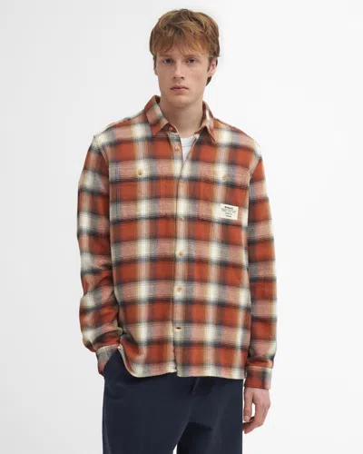 Barbour Stonebank Mens Relaxed Long Sleeve Checked Shirt In Multi