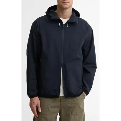 Barbour Stoneport Showerproof Hooded Jacket In Blue