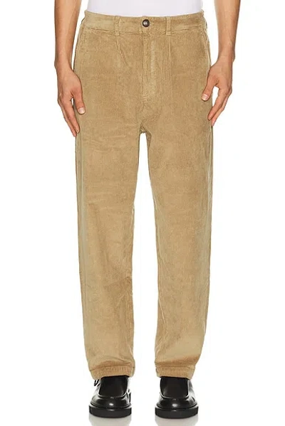 Barbour Stretch Cord Relaxed Fit Pant In Brown