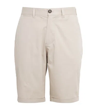 Barbour Stretch-cotton Smart Chino Shorts In White