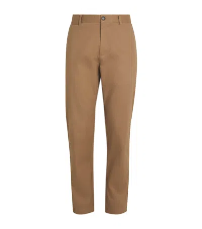 Barbour Stretch-cotton Straight Trousers In Multi