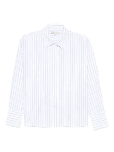 Barbour Striped Shirt In Blue