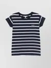 Barbour Striped T-shirt With Pocket And Cuffs In Blue