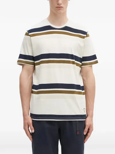 Barbour Striped T-shirt In Neutral