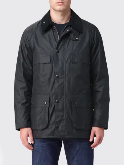 Barbour Sugarlump Bedale Waxed Cotton Jacket With Velvet Collar In Black