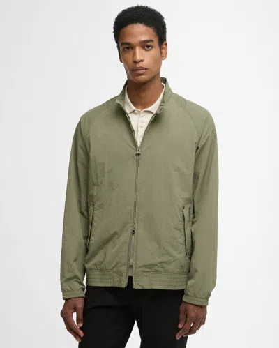 Barbour Sum Royston Mens Showerproof Jacket In Green