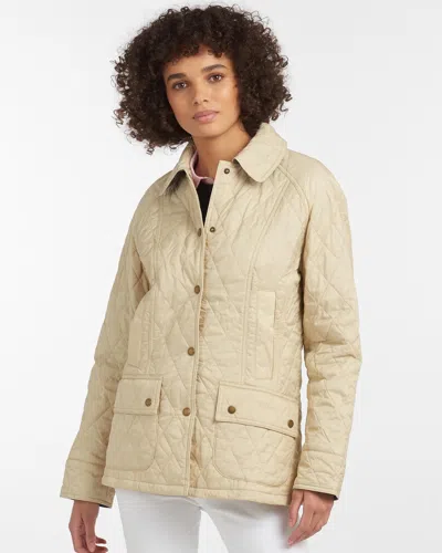 Barbour Summer Beadnell Womens Quilted Jacket In Neutral