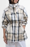 Barbour Suri Check Showerproof Jacket In Multi
