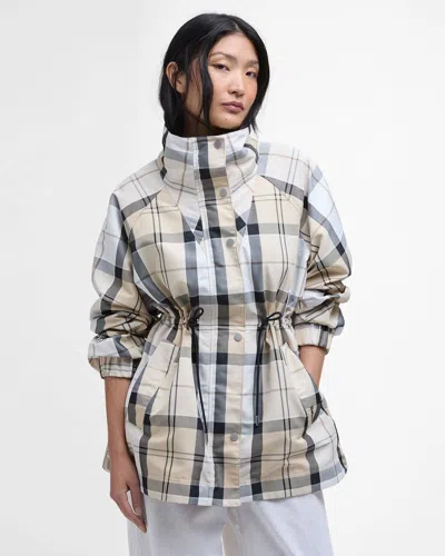 Barbour Suri Check Womens Showerproof Jacket