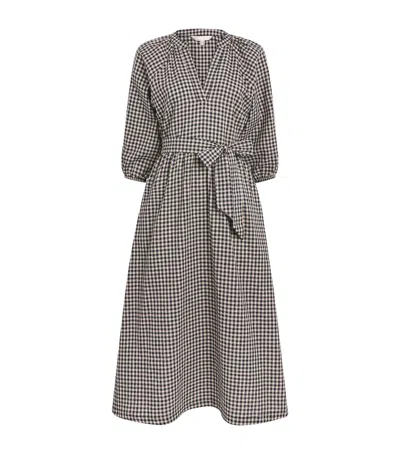 Barbour Suri Midi Dress In Navy