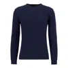 Barbour Essential Crew Neck Sweatshirt In Blue