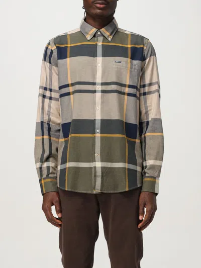 Barbour Dunoon Taillored Fit Shirt In Brown