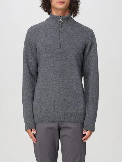 Barbour Sweater  Men Color Grey In Grau