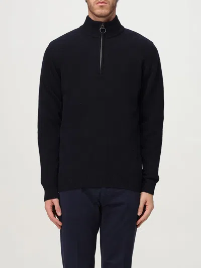 Barbour Sweater  Men Color Navy In Blue