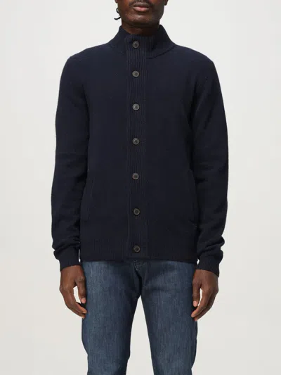 Barbour Sweater  Men Color Navy In Blue